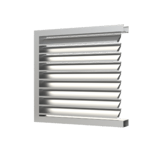 Combinación Louver + Compuerta HLCG430