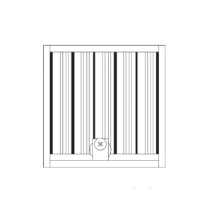 Compuerta de hojas opuestas. INOX. SSOBD y SSRBF